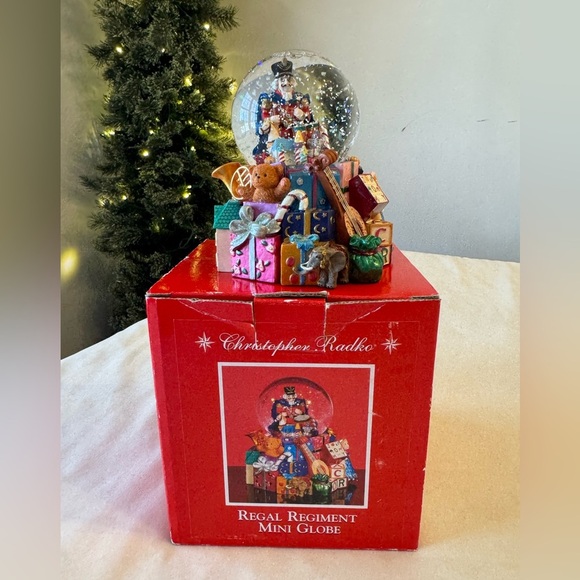 Christopher Radko Other - EUC! Christopher Radko Festive Regal Regiment Mini Globe